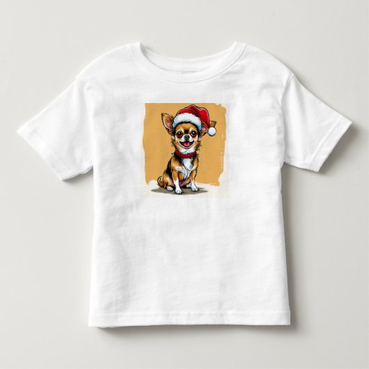 Vrolijke Chihuahua Kinder Shirts (Voorkant)