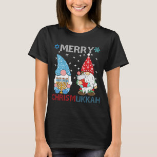 Vrolijke Chrismukkah Grappige Gnomen T-shirt