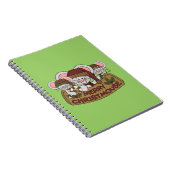 Vrolijke Christmouse Notitieboek (Rechterzijde)