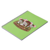 Vrolijke Christmouse Notitieboek (Linkerzijde)