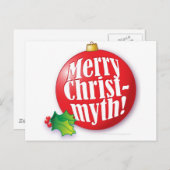 Vrolijke Christmyth! Feestdagenkaart (Voorkant / Achterkant)