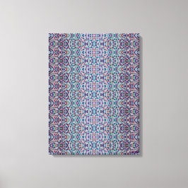 Vrolijke Confetti Mozaïek II Canvasprint op Spanra Canvas Afdruk