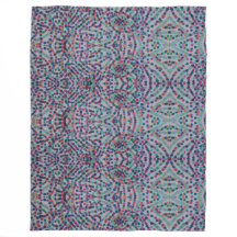 Vrolijke Confetti Mozaïek II Fleece Deken
