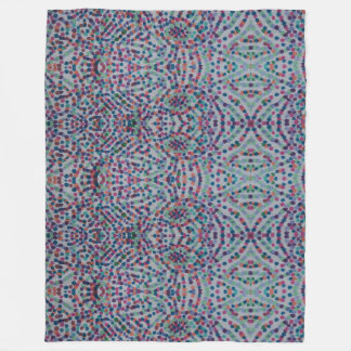 Vrolijke Confetti Mozaïek II Fleece Deken