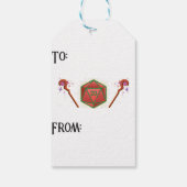 Vrolijke Critmas | Healer Ugly Sweater Gepersonali Cadeaulabel (Achterkant)