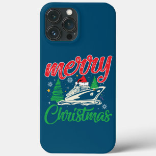 Vrolijke Cruisemas, Familie Kerstmis Cruise Crew Case-Mate iPhone Case