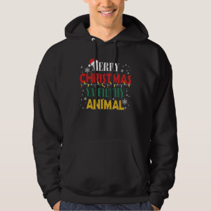 Vrolijke cruisemas hoodie