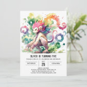 Vrolijke Custom Monkey Verjaardag Kaart (Staand voorkant)