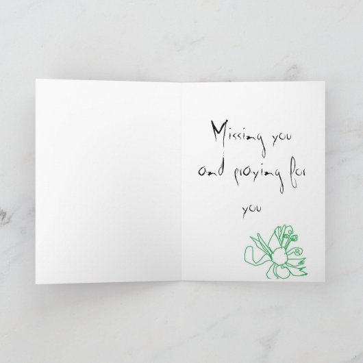 Vrolijke dag kaart (Binnen)