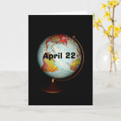 Vrolijke Dag van de Aarde! Kaart (Gele Bloem)