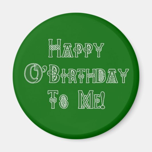 Vrolijke dag van de Hemelvaartsdag voor mij Magneet (Voorkant)