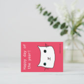 Vrolijke dag van het jaar! - AI-Valentijn Informatiekaartje (Staand voorkant)