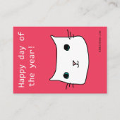 Vrolijke dag van het jaar! - AI-Valentijn Informatiekaartje (Voorkant)