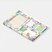 Vrolijke Dagelijkse Planner Post-it® Notes (Schuin)