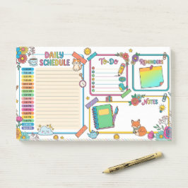 Vrolijke Dagelijkse Planner Post-it® Notes