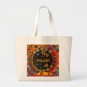Vrolijke Daisies Custom Inspirivity Canvas tas (Voorkant)