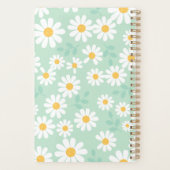 Vrolijke Daisy Floral Planner Hoesje (Achterkant)