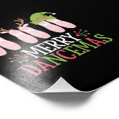 Vrolijke Dansers Kerstballet Schoenen Dansen Foto Afdruk (Hoek)