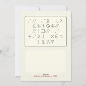 Vrolijke Decryptmas Feestdagenkaart (Achterkant)