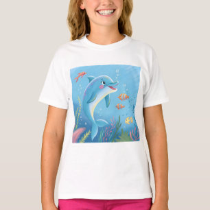 Vrolijke dolfijnmomenten t-shirt