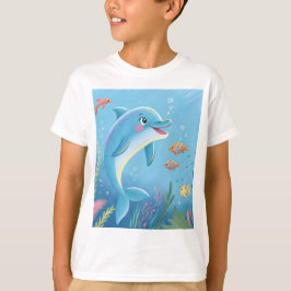 Vrolijke dolfijnmomenten t-shirt