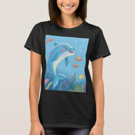 Vrolijke dolfijnmomenten t-shirt