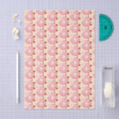 Vrolijke donut met spikkels tissuepapier (Craft)