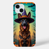 Vrolijke Duitse herdershond Case-Mate iPhone Case (Achterkant)