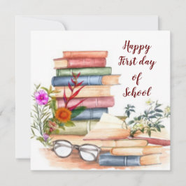 Vrolijke eerste schooldag