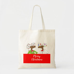 Vrolijke Eland Tote Bag