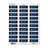 Vrolijke elf etiket (Full Sheet)