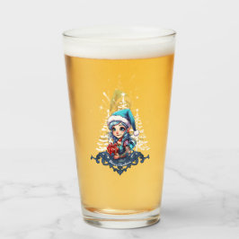 Vrolijke elf glas