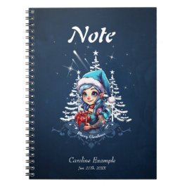 Vrolijke elf notitieboek
