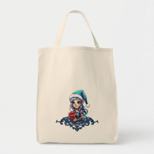 Vrolijke elf tote bag (Voorkant)