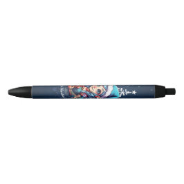 Vrolijke elf zwarte inkt pen