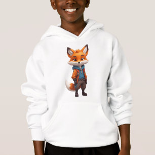 Vrolijke en avontuurlijke Fox illustratie