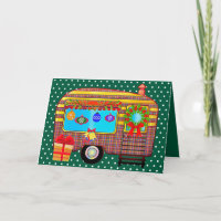 Vrolijke en Feestelijke Retro Camper