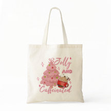 Vrolijke en Gecaffeïneerde Kerstboom Koffie Design