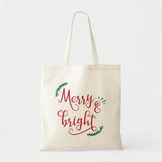 vrolijke en heldere Feestdag Tote Bag (Voorkant)