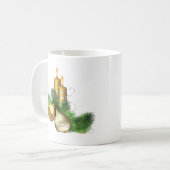 Vrolijke en Heldere Kaarsen Koffiemok (Voorkant links)