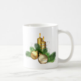 Vrolijke en Heldere Kaarsen Koffiemok