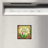 Vrolijke en heldere kerstboom Inspirativiteit Magneet (Insitu (Vaatwasser))