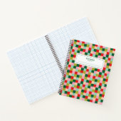 Vrolijke en heldere kleurblokken notitieboek (Binnen)