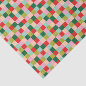 Vrolijke en heldere kleurblokken tissuepapier (Detail)