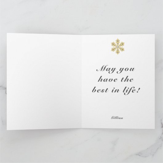 vrolijke en heldere, kostbare illusie kaart (Binnen)