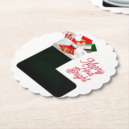 Vrolijke en heldere papieren Onderzetters (Gekanteld)