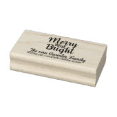 Vrolijke en heldere persoonlijke wensen rubberstempel (Stempel)