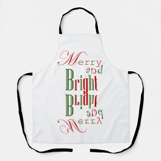 Vrolijke en heldere tijden twee! schort (Voorkant)