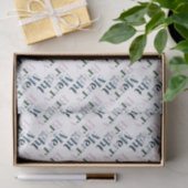 Vrolijke en heldere typografie Modern Tissuepapier (Geschenk)
