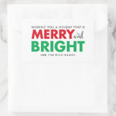 Vrolijke en lichte vakantie Sticker (Tas)